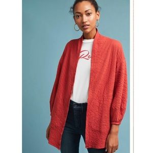 NWT Anthropologie Corset-Back Cardigan by T. La